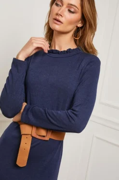 Fleur de cachemire Robes|Robe Heloise Marine