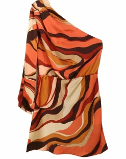 See u Soon Robes|Robe impimée Camille orange