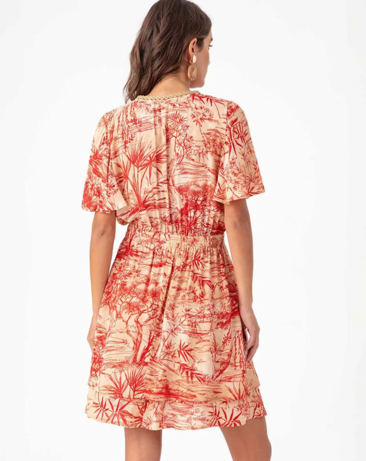 Bleu Blanc Rouge Robes|Robe Jade rouge