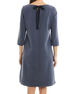 Marc O'Polo Robes|Robe Jersey bleu foncé