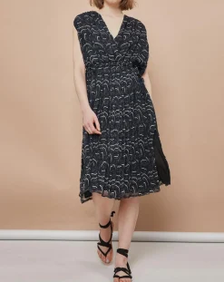 Mare di Latte Robes|Robe Josepha vague bleue