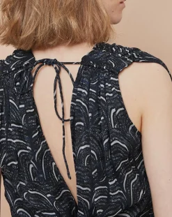 Mare di Latte Robes|Robe Josepha vague bleue