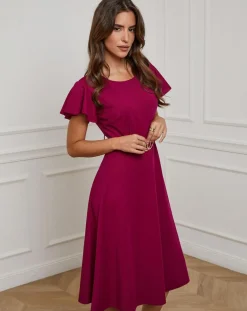 Alice & Charlotte Robes|Robe Judith prune