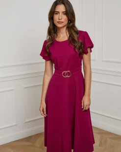 Alice & Charlotte Robes|Robe Judith prune