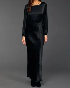 Lauren Vidal Robes|Robe Kimi noire