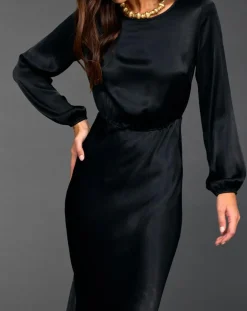 Lauren Vidal Robes|Robe Kimi noire