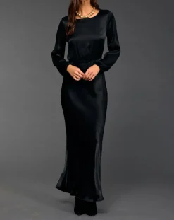 Lauren Vidal Robes|Robe Kimi noire