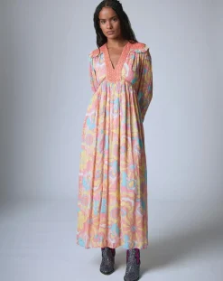 Manoush Robes|Robe longue Bollywood print