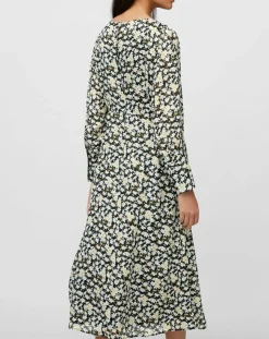 Marc O'Polo Robes|Robe longue fleurie multicolore