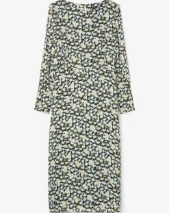 Marc O'Polo Robes|Robe longue fleurie multicolore