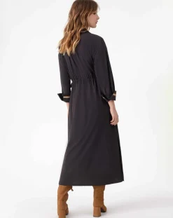 Indies Robes|Robe Longue Rhea choco