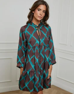 Alice & Charlotte Robes|Robe Louise café