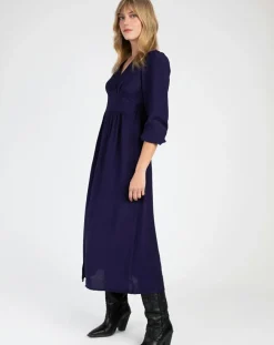 An'ge Robes|Robe Maelou navy