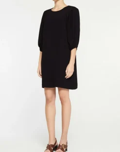 Galeries Lafayette Robes|Robe Magnolia noire