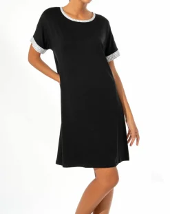 Mare Robes|Robe manche courte noire