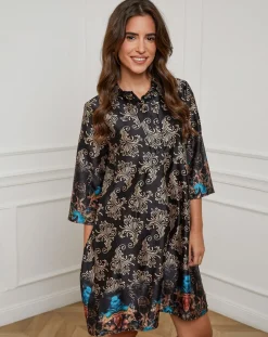 Alice & Charlotte Robes|Robe Marine noire