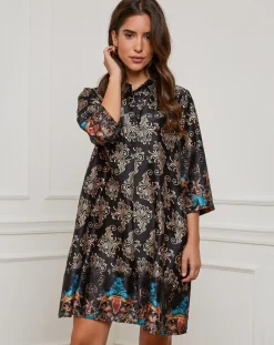 Alice & Charlotte Robes|Robe Marine noire