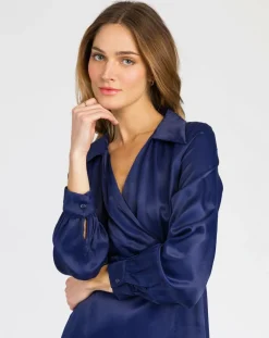 An'ge Robes|Robe Martinez marine