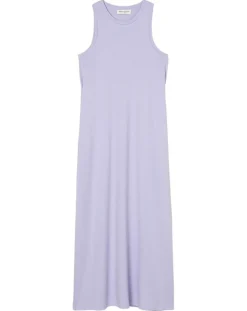 Marc O'Polo Robes|Robe maxi violet clair
