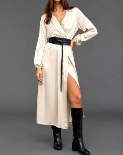 Lauren Vidal Robes|Robe Mayfair crème