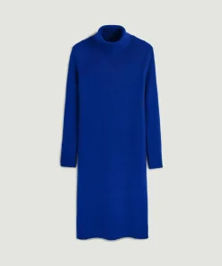 Rodier Robes|Robe Melina moulante boutons bleu outremer
