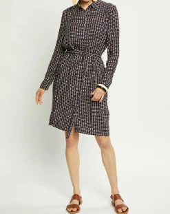 Harris Wilson Robes|Robe Meril imprimée marine