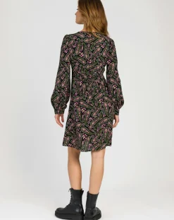 An'ge Robes|Robe Molly paisley noir