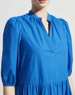 Garance Paris Robes|Robe Nahe bleu vif