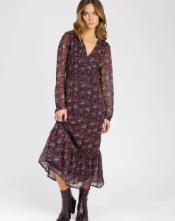 An'ge Robes|Robe Oclande horia black