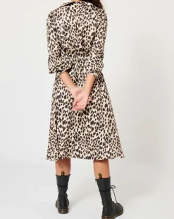 Manoush Robes|Robe Panthère Coeur léopard