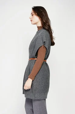 C&Jo Robes|Robe poncho col rond loup