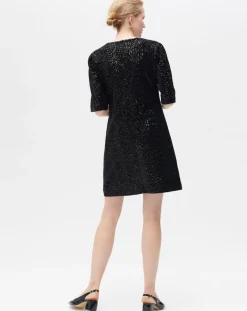 Caroll Robes|Robe Rafaela noire