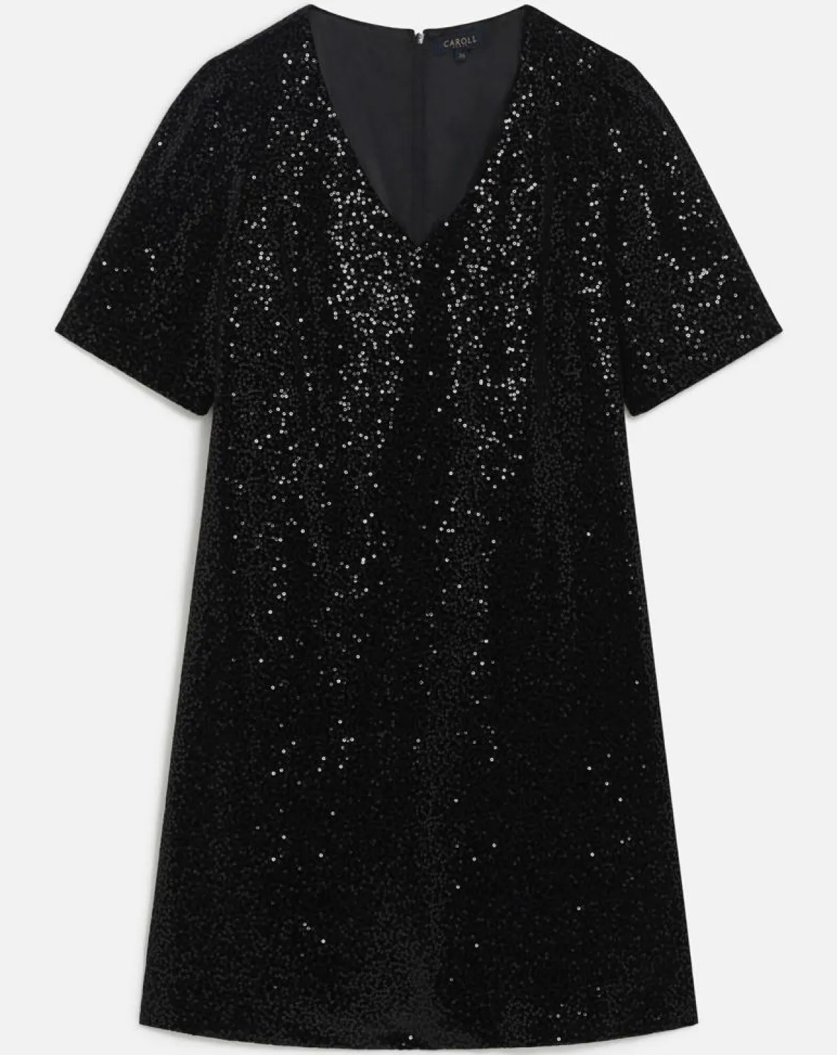 Caroll Robes|Robe Rafaela noire