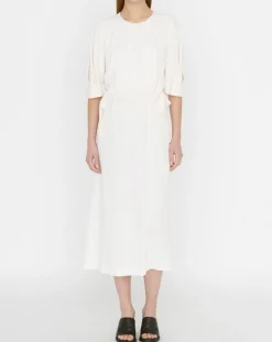 Zapa Robes|Robe Rotem imprimée nude