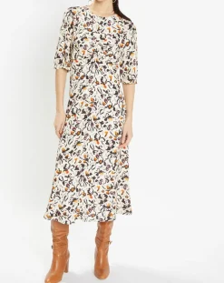 Zapa Robes|Robe Ruben imprimée multicolore