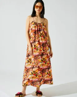 Manoush Robes|Robe Sun marron