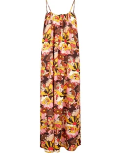 Manoush Robes|Robe Sun marron