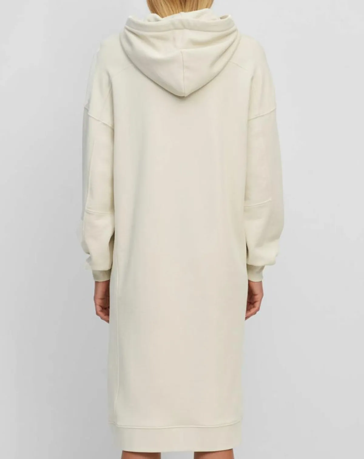 Marc O'Polo Robes|Robe sweat en Coton bio écrue