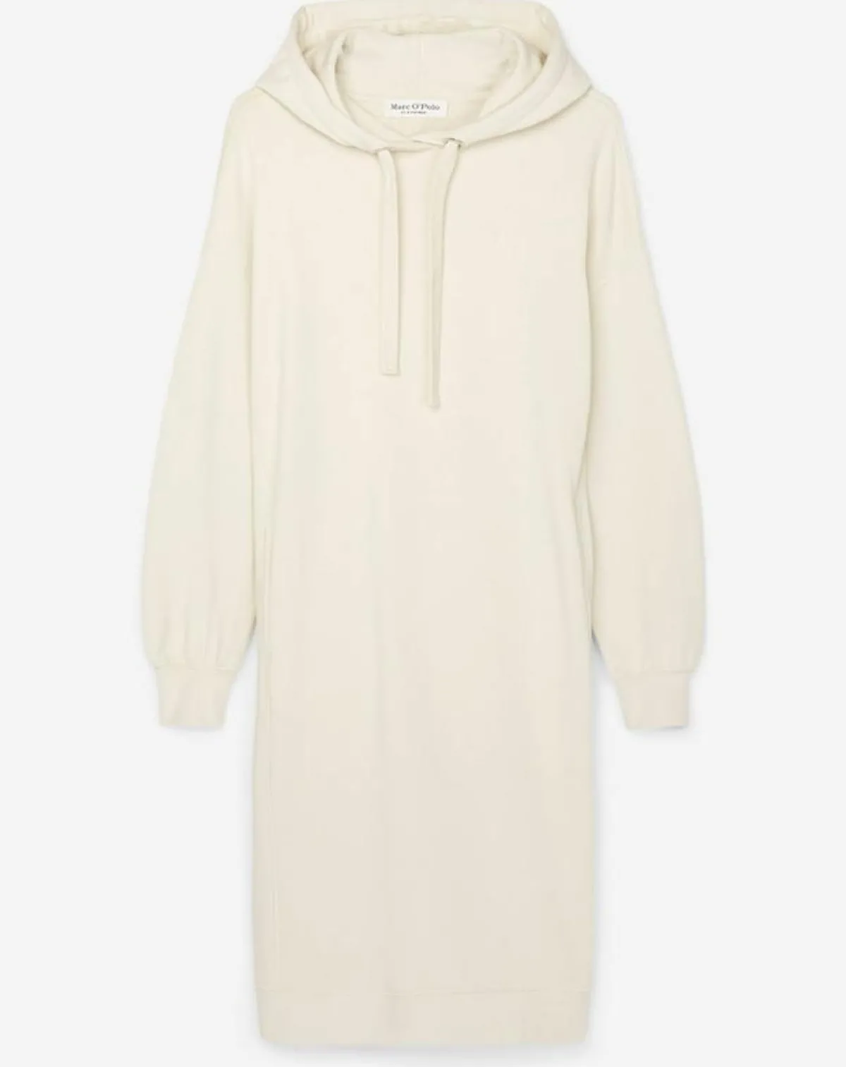Marc O'Polo Robes|Robe sweat en Coton bio écrue