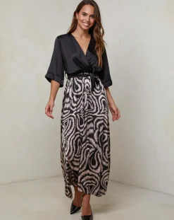 Alice & Charlotte Robes|Robe Yasmine noire