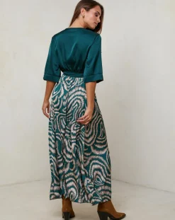 Alice & Charlotte Robes|Robe Yasmine verte