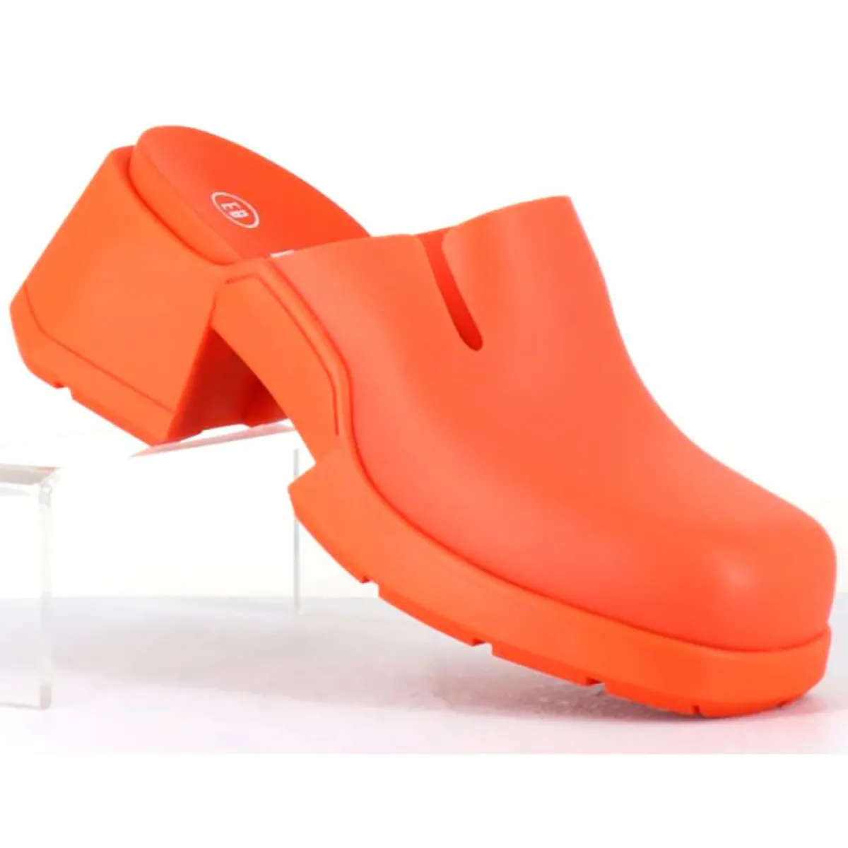 E8 By Miista Sandales À Talons|Sabots Blissa orange - Talon 6 cm