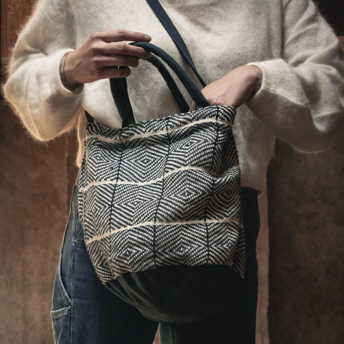 Bed and Philosophy Sacs|Sac à main bourse bleu