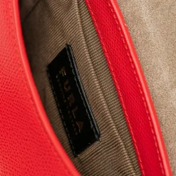 Furla Sacs|Sac bandoulière en Cuir Metropolis Mini rouge 17x15x8 cm