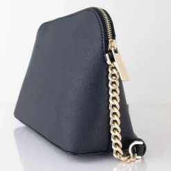 Michael Kors Sacs|Sac bandoulière en Cuir medium Jet Set Travel noir - 20x17.8x6.35 cm