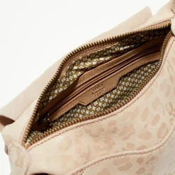 Mila Louise Sacs|Sac besace en Cuir Bern Gp rose - 21x15x6 cm