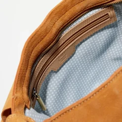 Mila Louise Sacs|Sac en Cuir Bernie V pêche - 25x33x9 cm