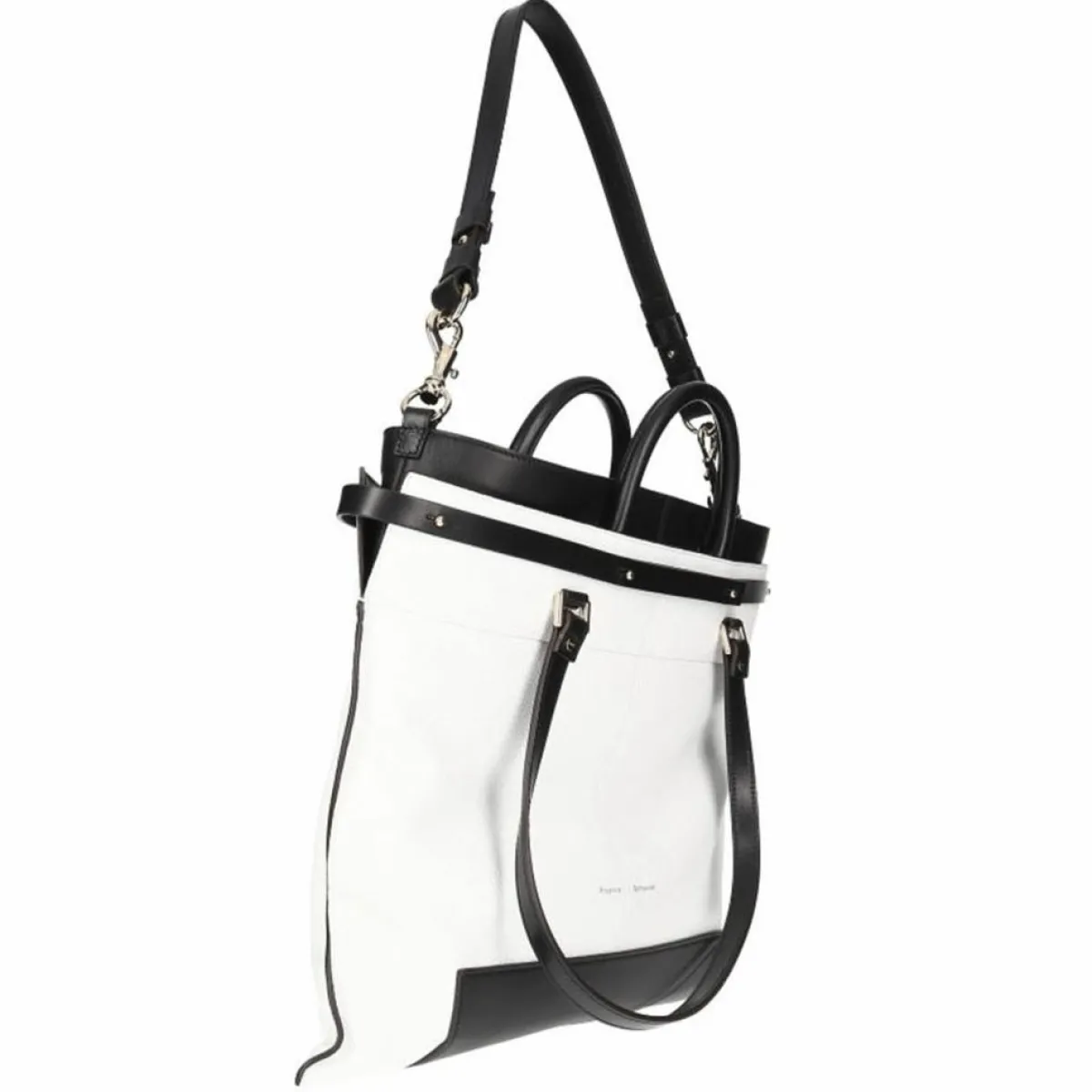 Proenza Schouler Sacs|Sac en Cuir bicolore blanc/noir