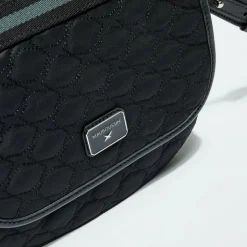 Mauboussin Sacs|Sac en Toile brodée Je t'Attends Je t'Aime nº2 noir - 20x25x8 cm