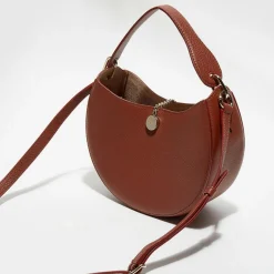 Chloé Sacs|Sac porté épaule en Cuir Arlène marron - 25x20x9 cm